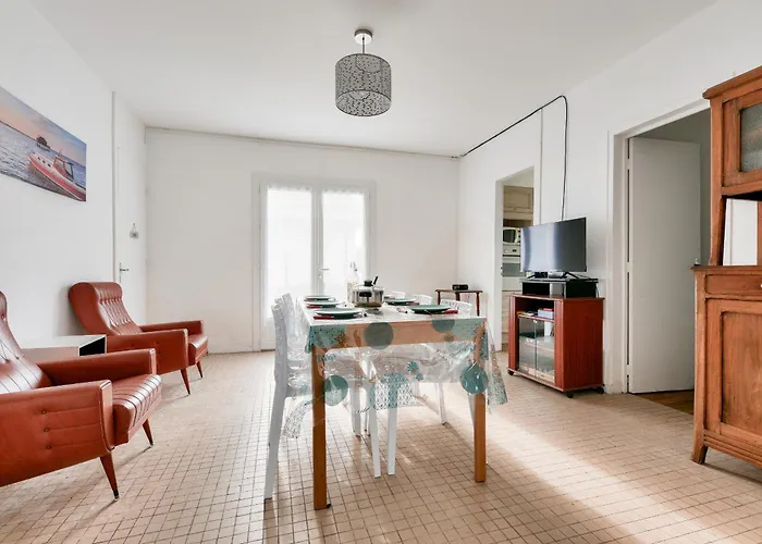 펜션 500m Plage- Bassin D'arcachon- Maison Pour 6 랑통